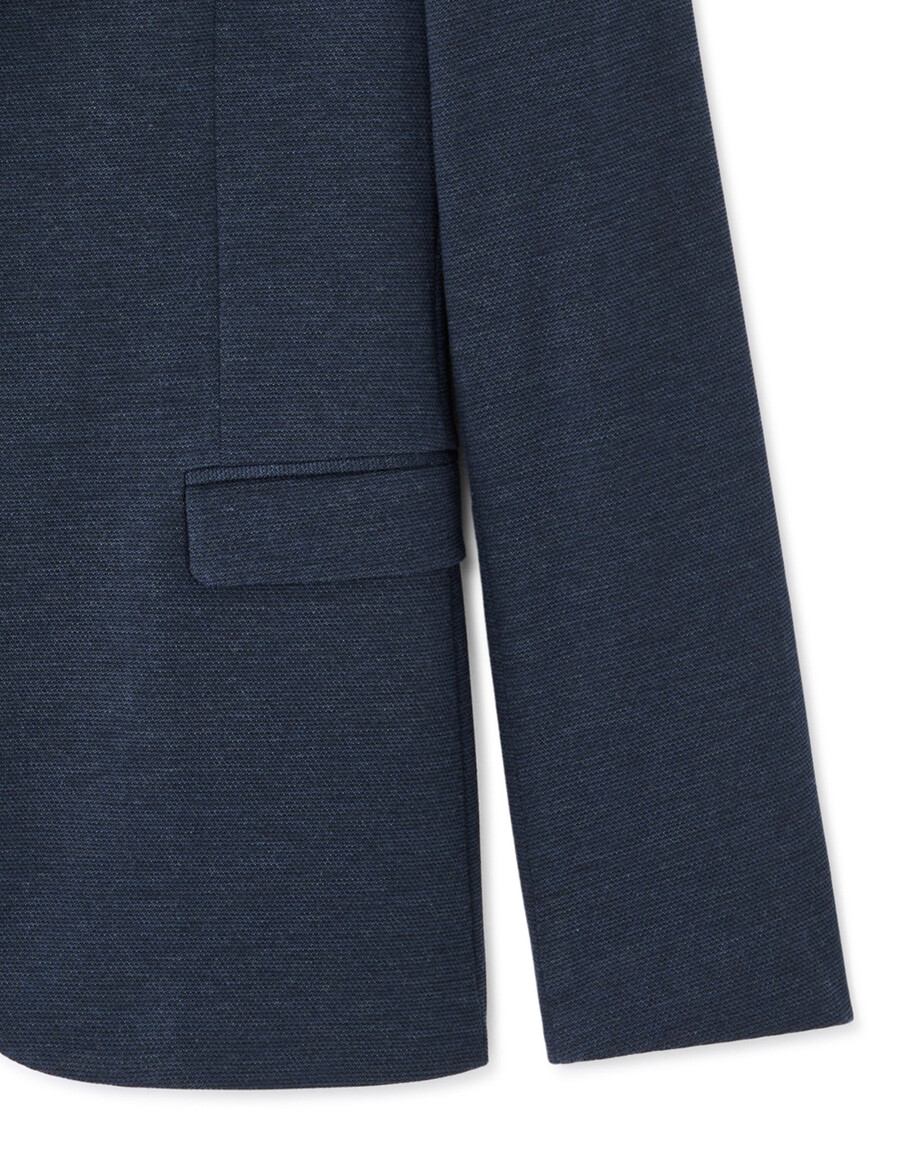 blazer con chaqueta de plumas incorporada
