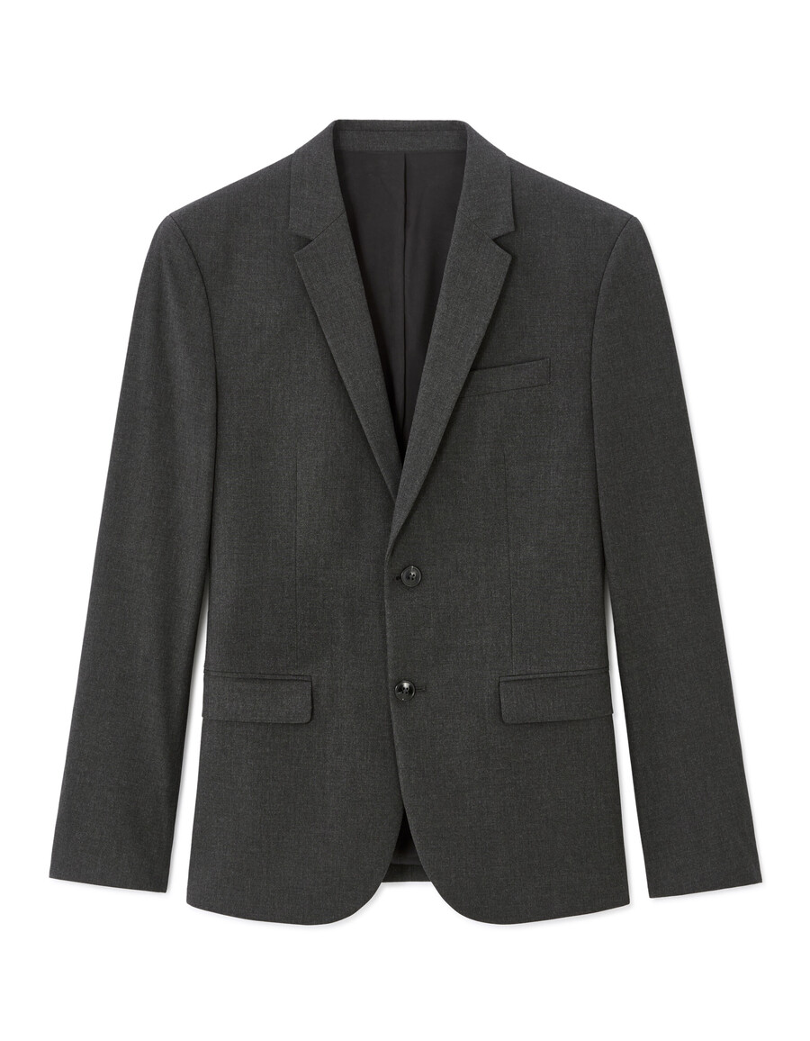 chaqueta de traje bielástica entallada