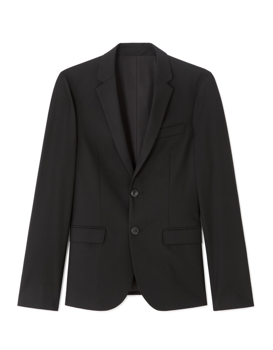 chaqueta de traje bielástica entallada