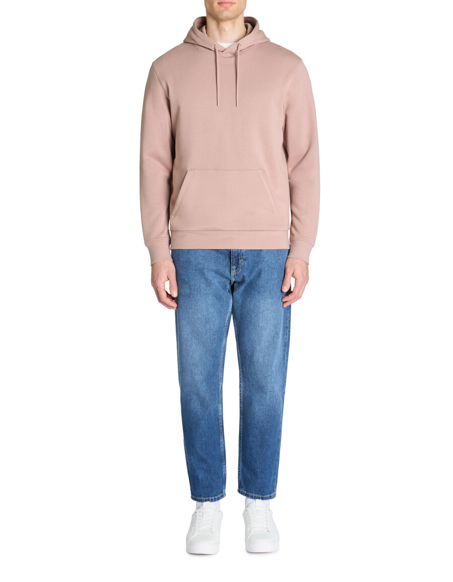 sudadera con capucha de corte regular 100 algodón