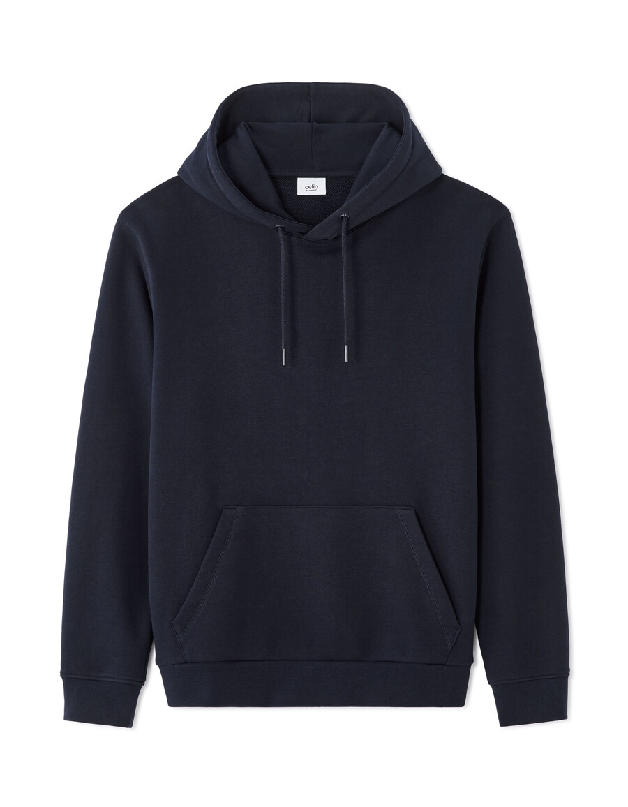 sudadera con capucha de corte regular 100 algodón