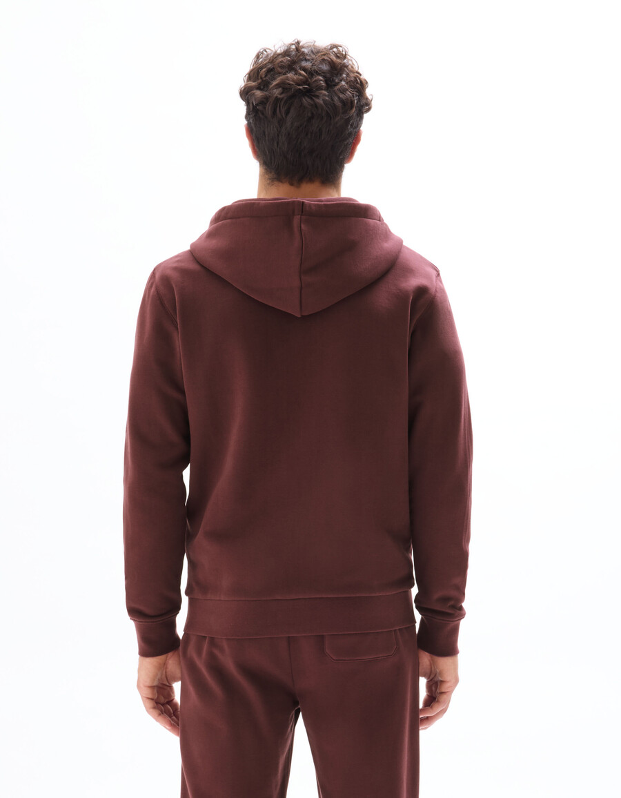 sudadera con capucha y cremallera 100 algodón