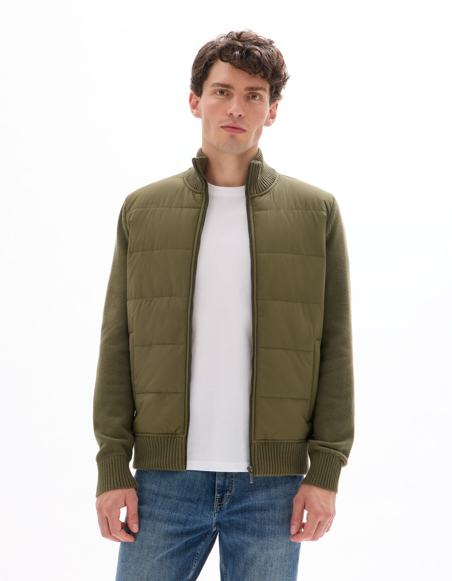 chaqueta de punto milano 100 algodón